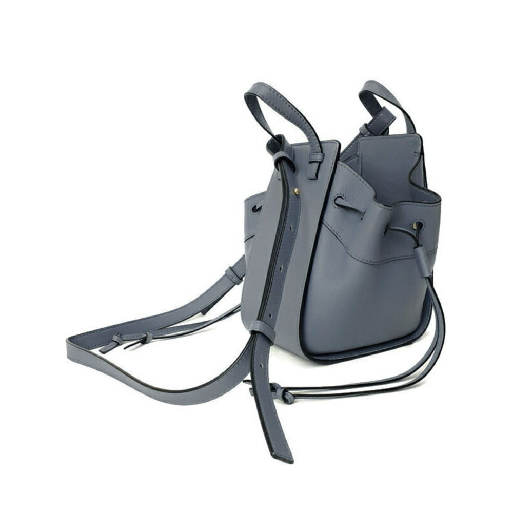 Loewe Shoulder Leather Hammock Bag Drawstring